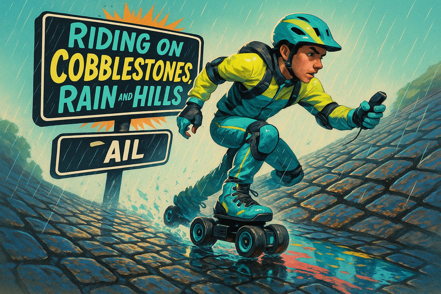 Riding on Cobblestones, Rain, and Hills: A Guide to Tough Conditions