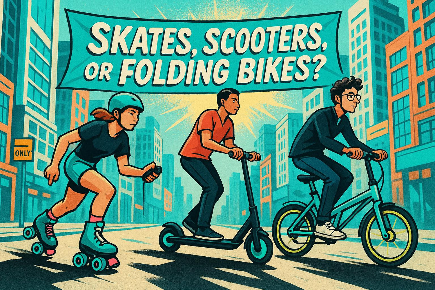 Skates, Scooters, or Folding Bikes? The Cost-Per-Kilometre Showdown for City Travel