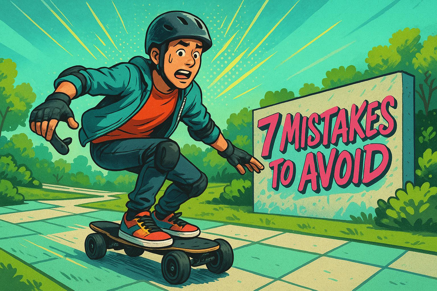 7 Common Mistakes to Avoid on Your First Electric Skateboard Ride