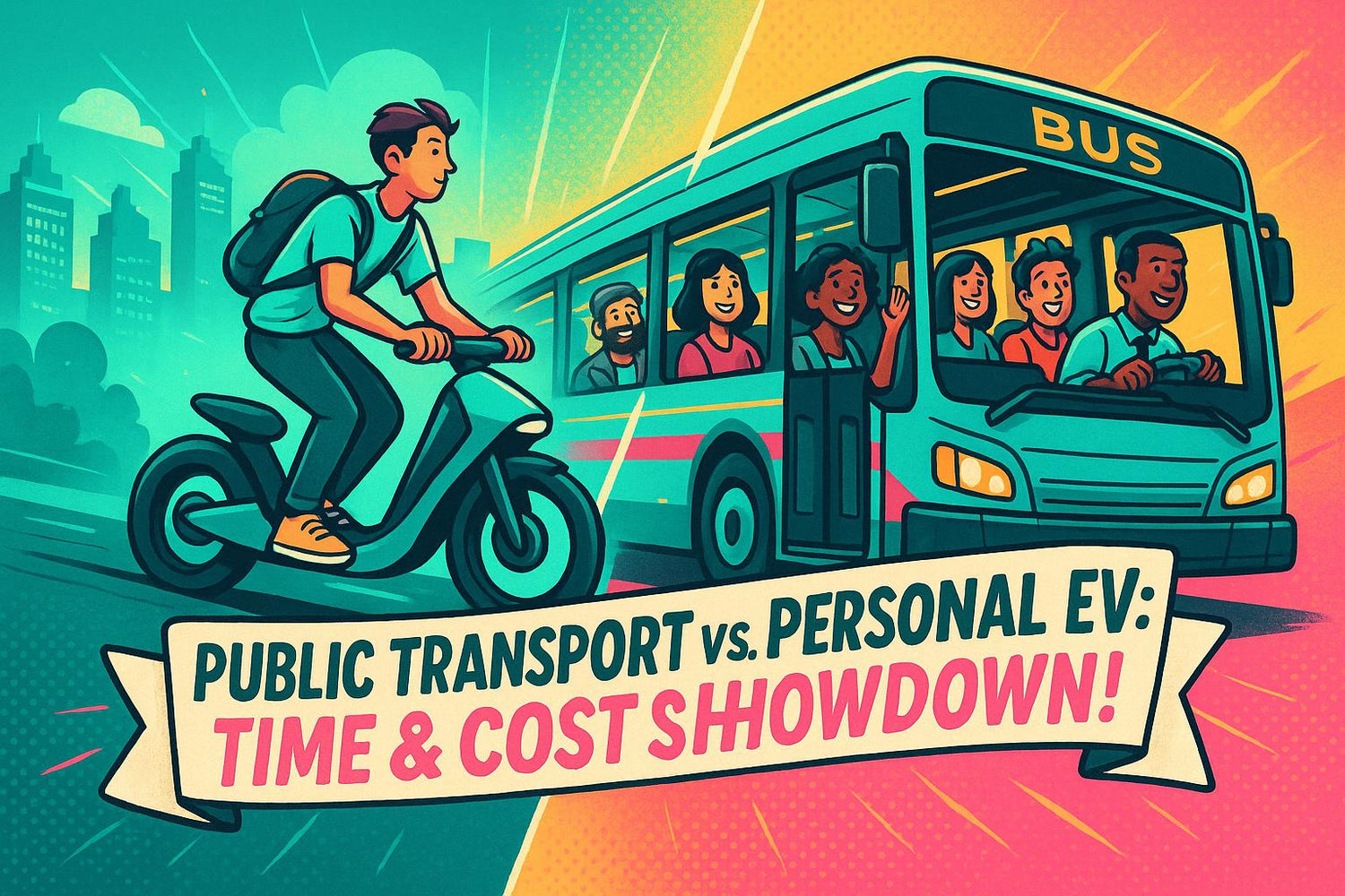 Public Transport vs. Personal Electric Vehicle: A Commuter's Cost & Time Analysis