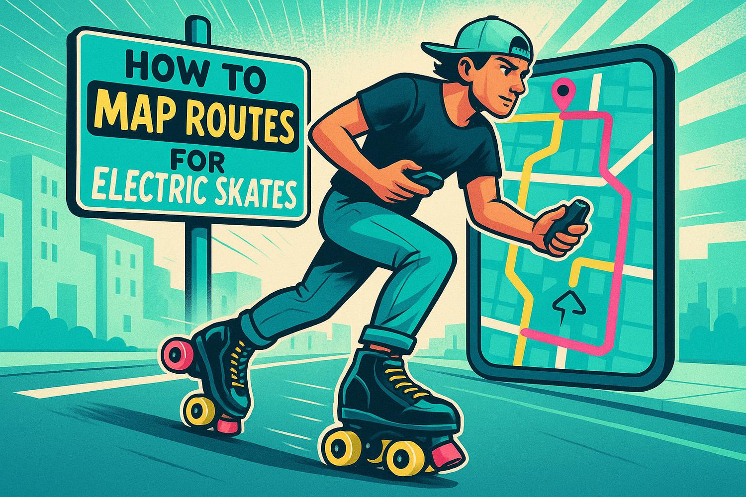 How to Map Routes for Electric Skates