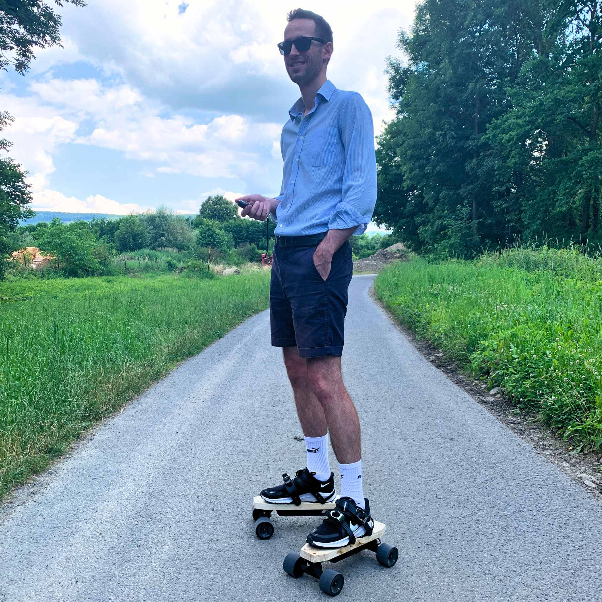 DIY Electric Skates from E-skateboard Kit | Electric Rollerblades