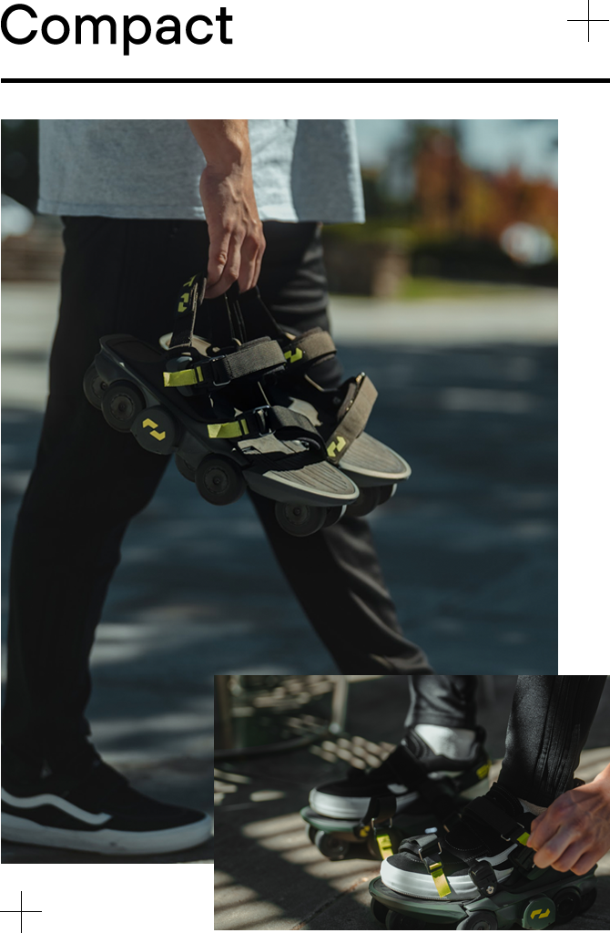Moonwalkers Electric Skates Shoes