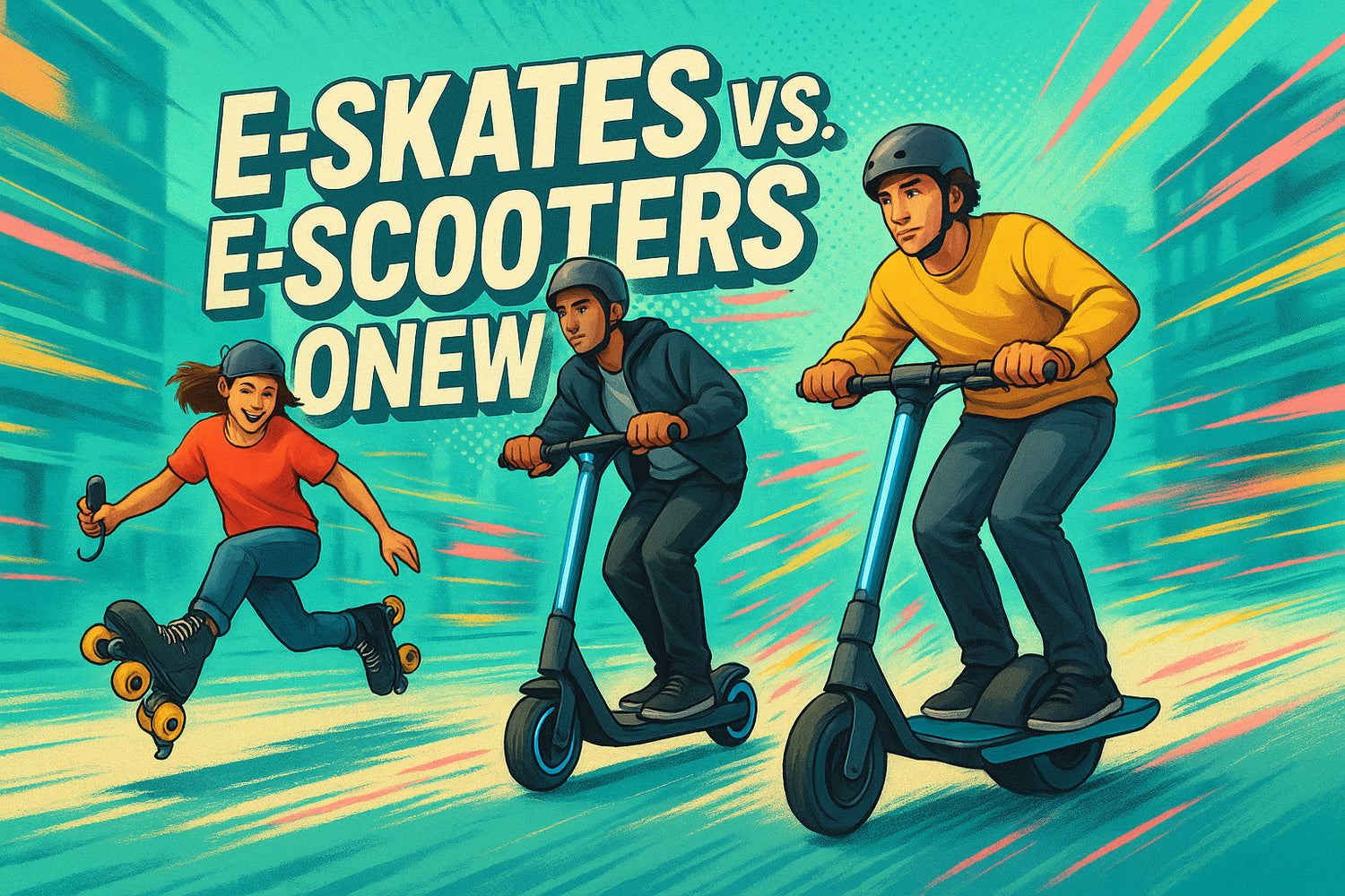 E-Skates vs. E-Scooters vs. Onewheel: The 2025 Micromobility Face-Off