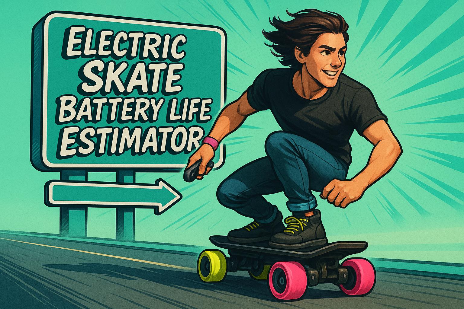 Electric Skate Battery Life Estimator