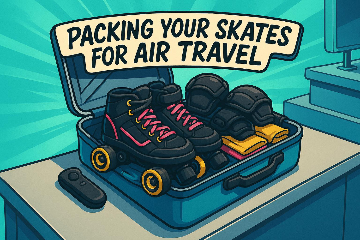 Packing Your Skates for Air Travel: Airline Rules and Bag Hacks