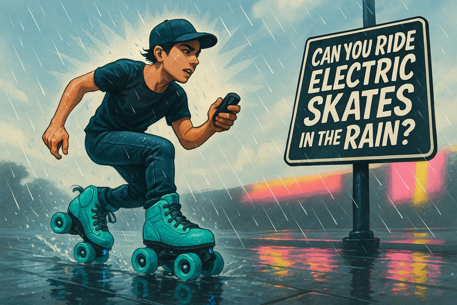 Can You Ride Electric Skates in the Rain? The Ultimate Guide to Water Resistance