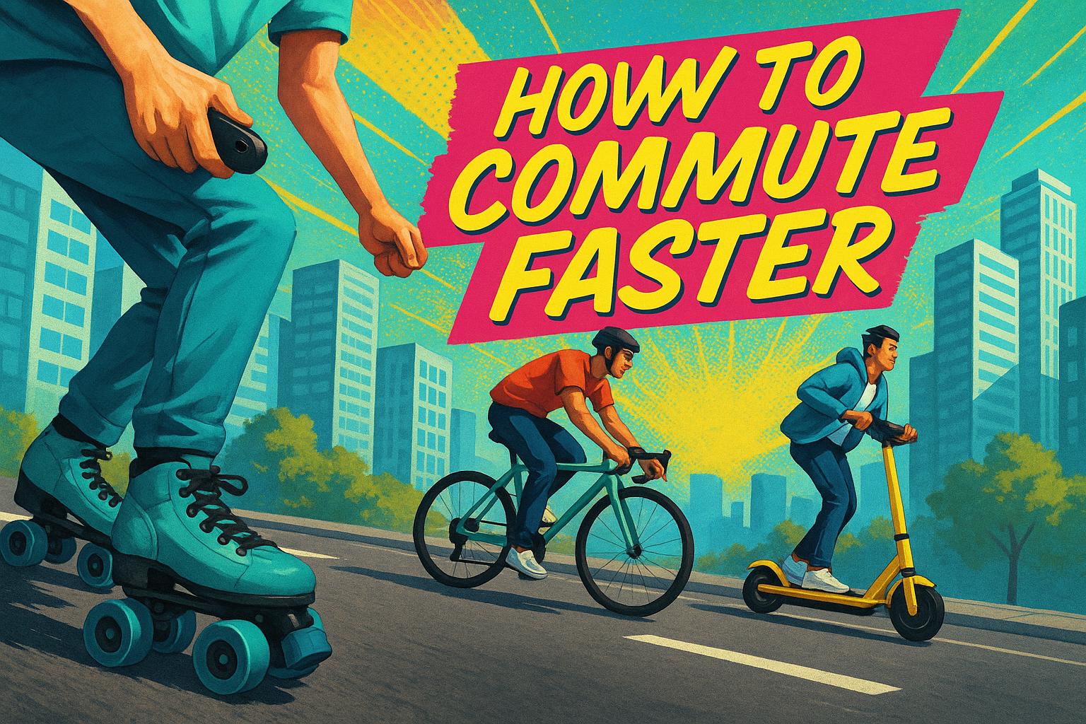How to Commute Faster: 5 Unconventional Ways to Beat City Traffic