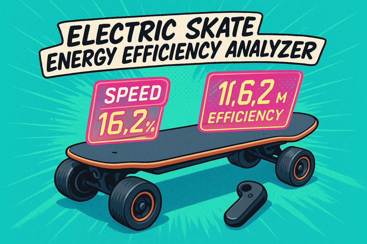 Electric Skate Energy Efficiency Analyzer