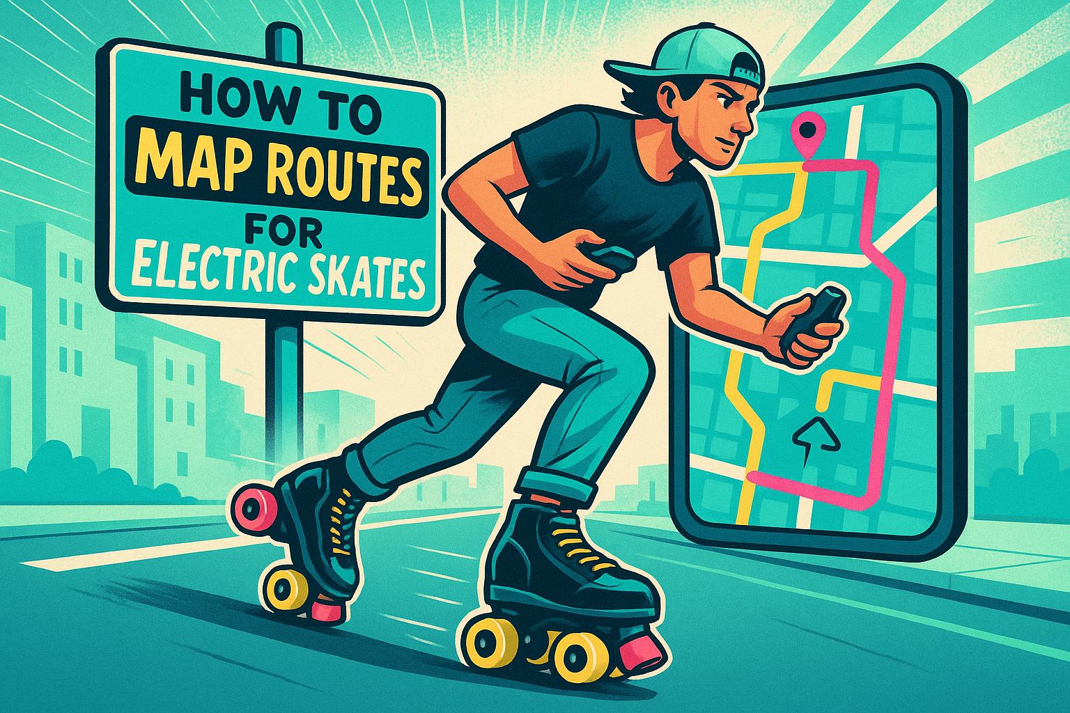 How to Map Routes for Electric Skates